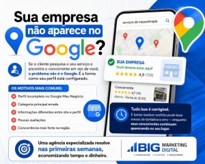 Minha empresa não aparece no mapa do Google